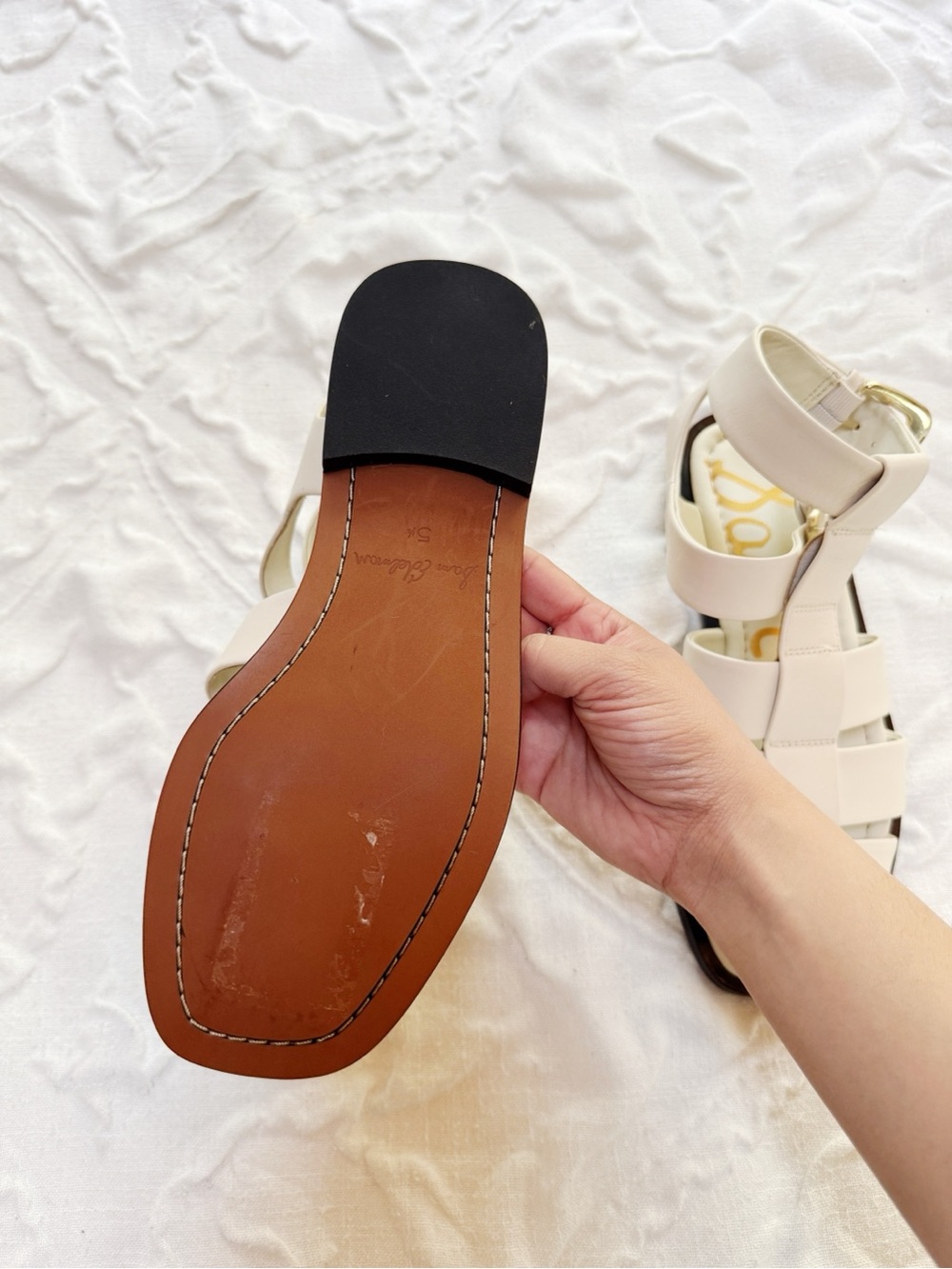 Sam Edelman Dawn Fisherman Sandals Size 5.5 - Picture 9 of 9